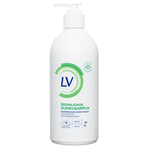 LV suihkusaippua 500ml biohajoava .